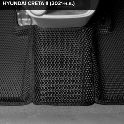 3D коврики EVA с бортами Hyundai Creta II (2021-н.в.)