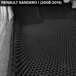 3D коврики EVA с бортами Renault Sandero I (2009-2014)