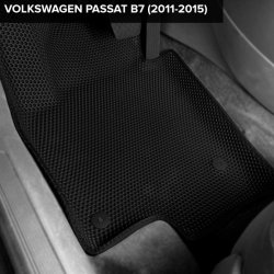 3D коврики EVA с бортами Volkswagen Passat B7 (2011-2015)