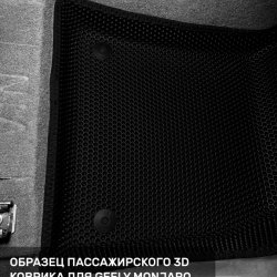 3D коврики EVA с бортами Geely Monjaro (2021- н.в)
