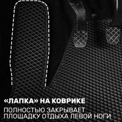 2D коврики EVA Chery Tiggo 8 I (2018-н.в.)