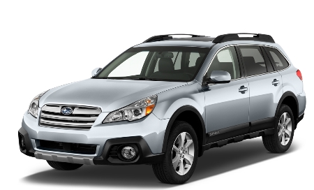 2D коврики EVA в салон и багажник на Subaru Outback IV BR (2009-2014)