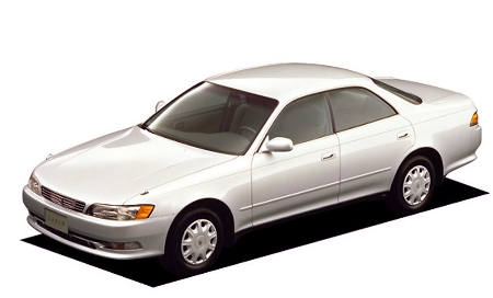 2D коврики EVA в салон на Toyota Mark II GX90, правый руль (1992-1996)