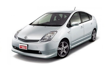 2D коврики EVA в салон и багажник на Toyota Prius II XW20 (2003-2009)