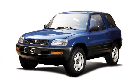 2D коврики EVA в салон и багажник на Toyota RAV4 I XA10 3D (1994-2000)