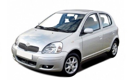 2D коврики EVA в салон и багажник на Toyota Yaris I 3D/5D FWD (1999-2003)