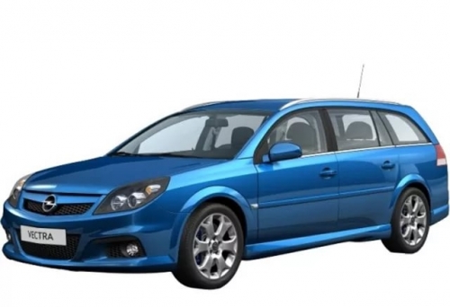 2D коврики EVA в салон на Opel Vectra C универсал (2002-2008)