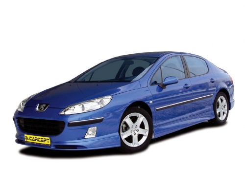 2D коврики EVA в салон и багажник  на Peugeot 407 (2004-2010)