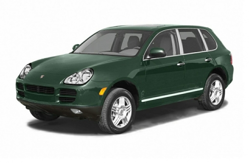 2D коврики EVA в салон и багажник на Porsche Cayenne I 955 (2002-2007)