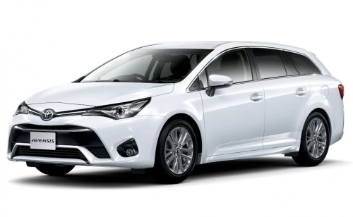 2D коврики EVA в салон и багажник на Toyota Avensis III T270 рестайлинг, универсал (2011-2012)