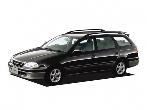 2D коврики EVA в салон на Toyota Caldina T21x, правый руль (1997-2002)