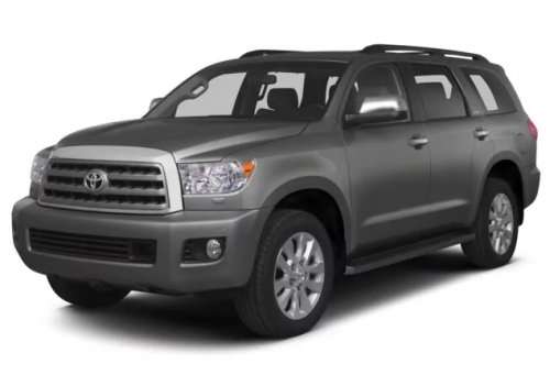 2D коврики EVA в салон и багажник на Toyota Sequoia II Platinum (2008-2022)