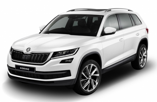2D коврики EVA в салон и багажник на Skoda Kodiaq I, 7 мест (2016-2025)