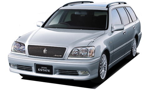 2D коврики EVA в салон и багажник  на Toyota Crown XI 173 4WD, правый руль (1999-2003)