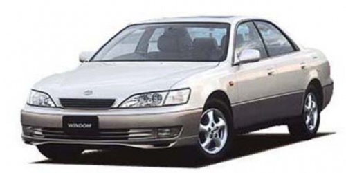 2D коврики EVA в салон  на Toyota Windom XV20, правый руль (1996-2001)