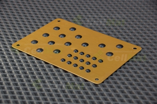 Подпятник алюминиевый «Золото»