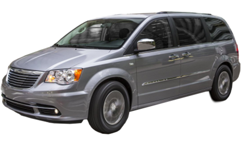 2D коврики EVA в салон на Chrysler Town & Country V рестайлинг (2010–2016)