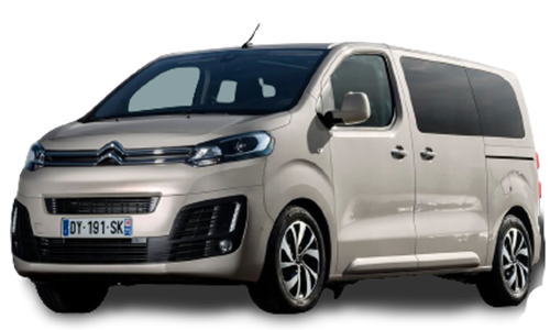 2D коврики EVA в салон и багажник на Citroen Space Tourer, короткая база (2016-н.в.)