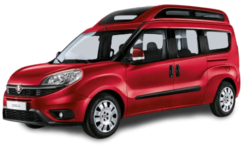 2D коврики EVA в салон на Fiat Doblo II Maxi рестайлинг (2015-н.в.)