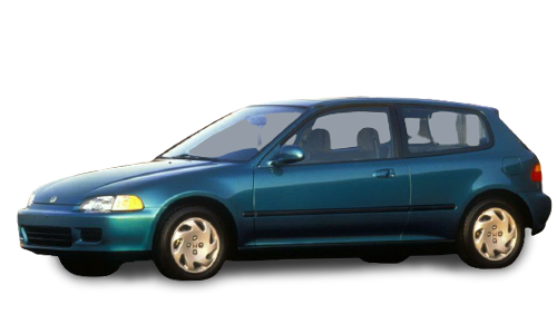 2D коврики EVA в салон  на Honda Civic V хэтчбек (1991-1991)