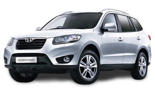 2D коврики EVA в салон и багажник на Hyundai Santa Fe II рестайлинг (2009-2012)