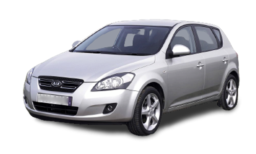 2D коврики EVA в салон и багажник на Kia Ceed I (ED) хэтчбек (2006-2010)