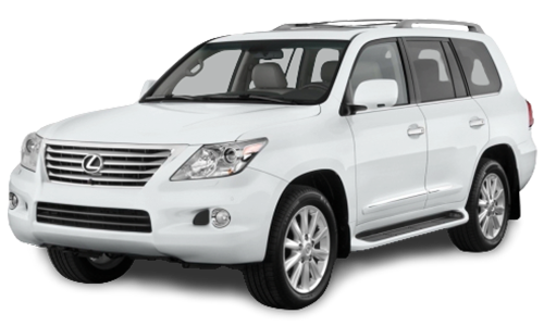 2D коврики EVA в салон и багажник на Lexus LX III (2007-2012)