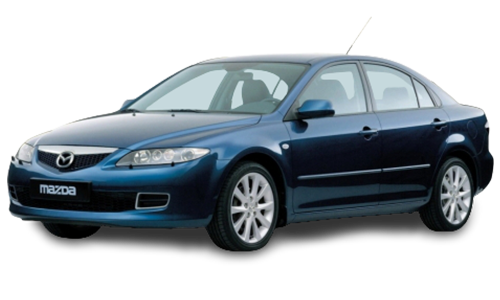 2D коврики EVA в салон и багажник на Mazda 6 I GG седан (2002-2008)