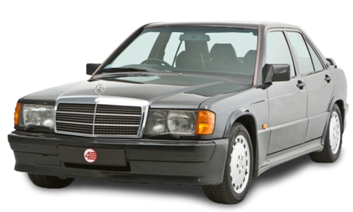 2D коврики EVA в салон на Mercedes-Benz 190 W201 (1982-1993)