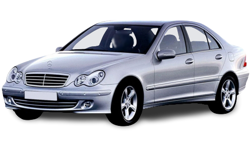 2D коврики EVA в салон на Mercedes-Benz C W203 4WD (2000-2008)