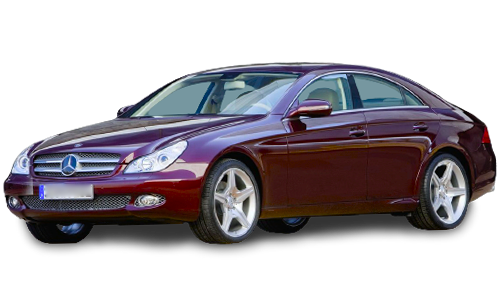 2D коврики EVA в салон на Mercedes-Benz CLS C219 (2004-2010)
