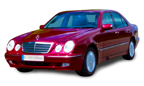 2D коврики EVA в салон и багажник на Mercedes-Benz E W210 (1995-2002)