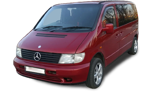 2D коврики EVA в салон на Mercedes-Benz Vito I W638 (1996-2003)