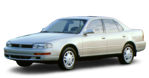 2D коврики EVA в салон на Toyota Camry III (XV10), левый руль (1991-1997)