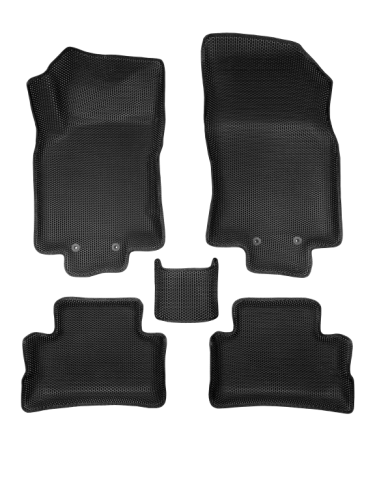 3D коврики EVA с бортами Nissan Qashqai II J11 RUS (2013-2022)