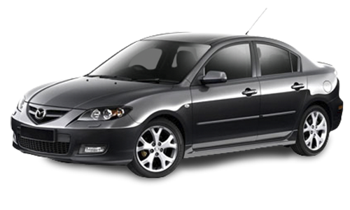 3D коврики EVA с бортами в салон  на Mazda 3 I BK (2003-2009)