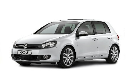 3D коврики EVA с бортами в салон на Volkswagen Golf VI хетчбек 5D (2008-2012)