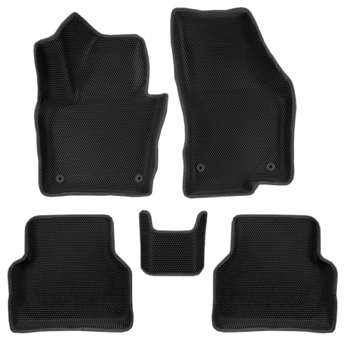 3D коврики EVA с бортами Volkswagen Tiguan I (2006-2016)