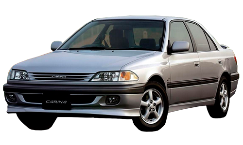 2D коврики EVA в салон и багажник  на Toyota Carina VII T210 правый руль (1996-2001)