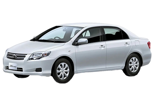 2D коврики EVA в салон на Toyota Corolla Axio X E140 FWD, правый руль (2006-2013)