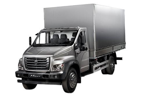 3D коврики EVA с бортами в салон  на ГАЗ Газон NEXT с рычагом КПП на полу