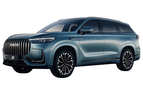 3D коврики EVA с бортами в салон на Jaecoo J8 (2024-н.в.)