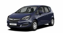2D коврики EVA в салон  на Opel Meriva A (2003-2010)