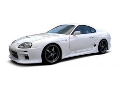 2D коврики EVA в салон и багажник  на Toyota Supra IV, правый руль (1993-2002)