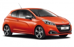 2D коврики EVA в салон  на Peugeot 208 I рестайлинг (2015-н.в.)