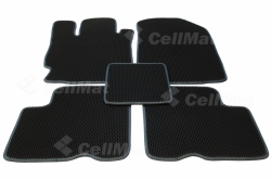 2D коврики EVA в салон и багажник на Nissan Almera G15 (2012-2018)