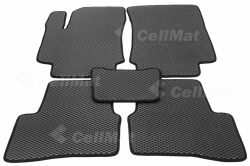 2D коврики EVA в салон и багажник на Kia Rio I седан (1999-2005)