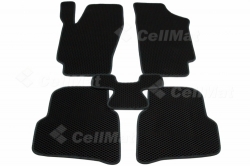 2D коврики EVA в салон и багажник на Volkswagen Polo V седан (2017-2020)