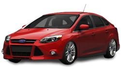 2D коврики EVA в салон и багажник на Ford Focus III седан (2011-2015)