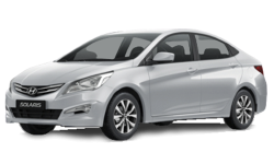 Коврики автомобильные в салон и багажник на Hyundai Solaris I седан (2010-2017)